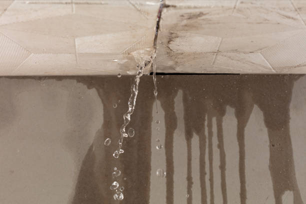 Professional Burst Pipe Cleanup technician working in Upland, PA